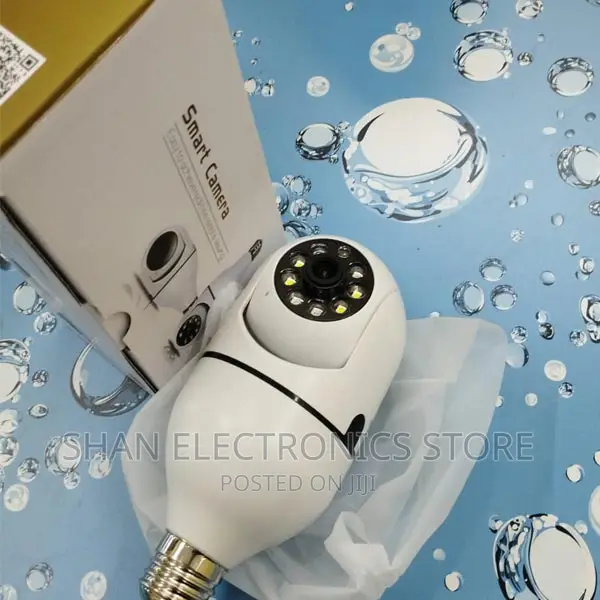 PTZ Bulb Shape_indoor 360° Smart Home Security Camera