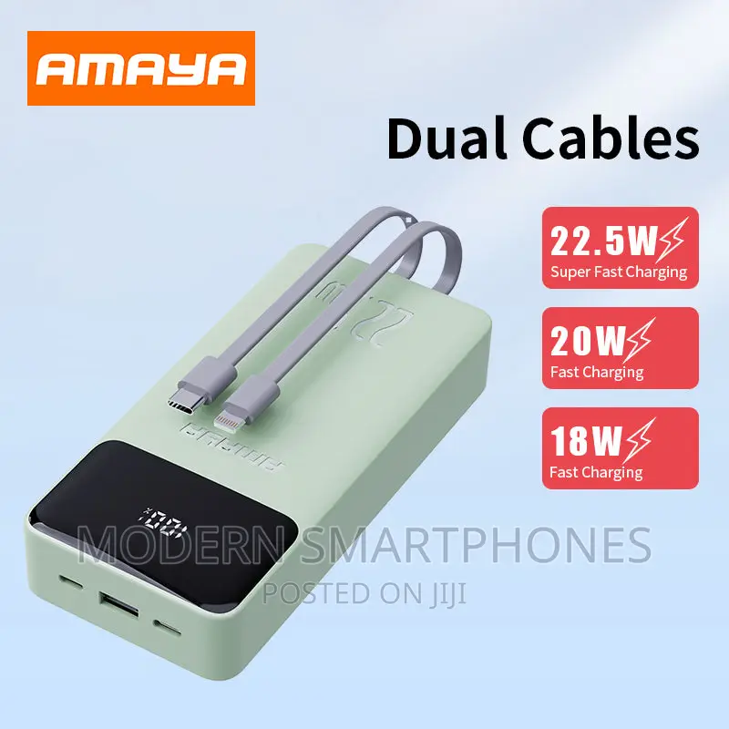 Amaya APW-13 Power Bank 20000mah 22.5W Super Fast Chargering