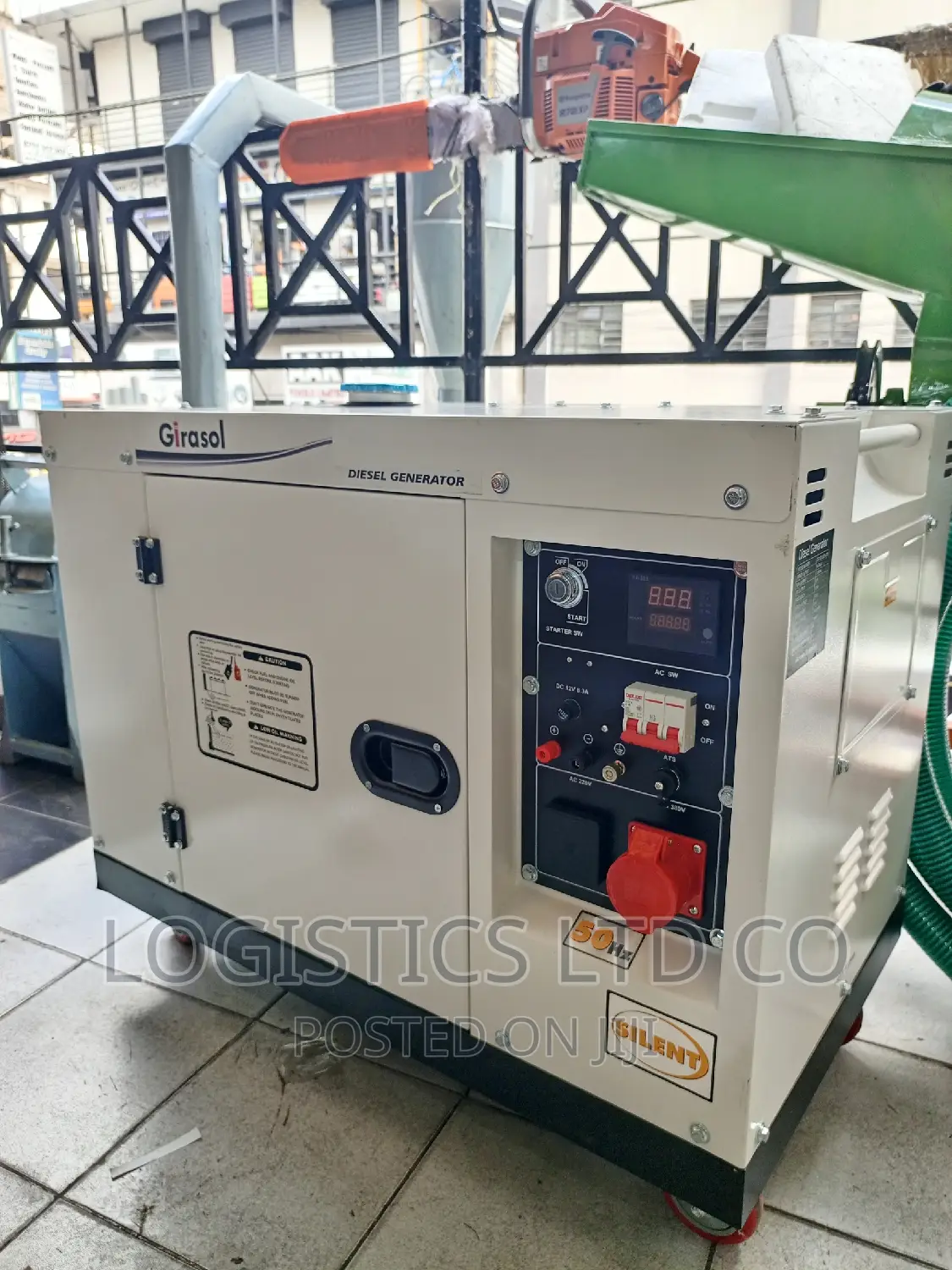 15kva Girasol Diesel Silent Generator 3phase Heavy Duty