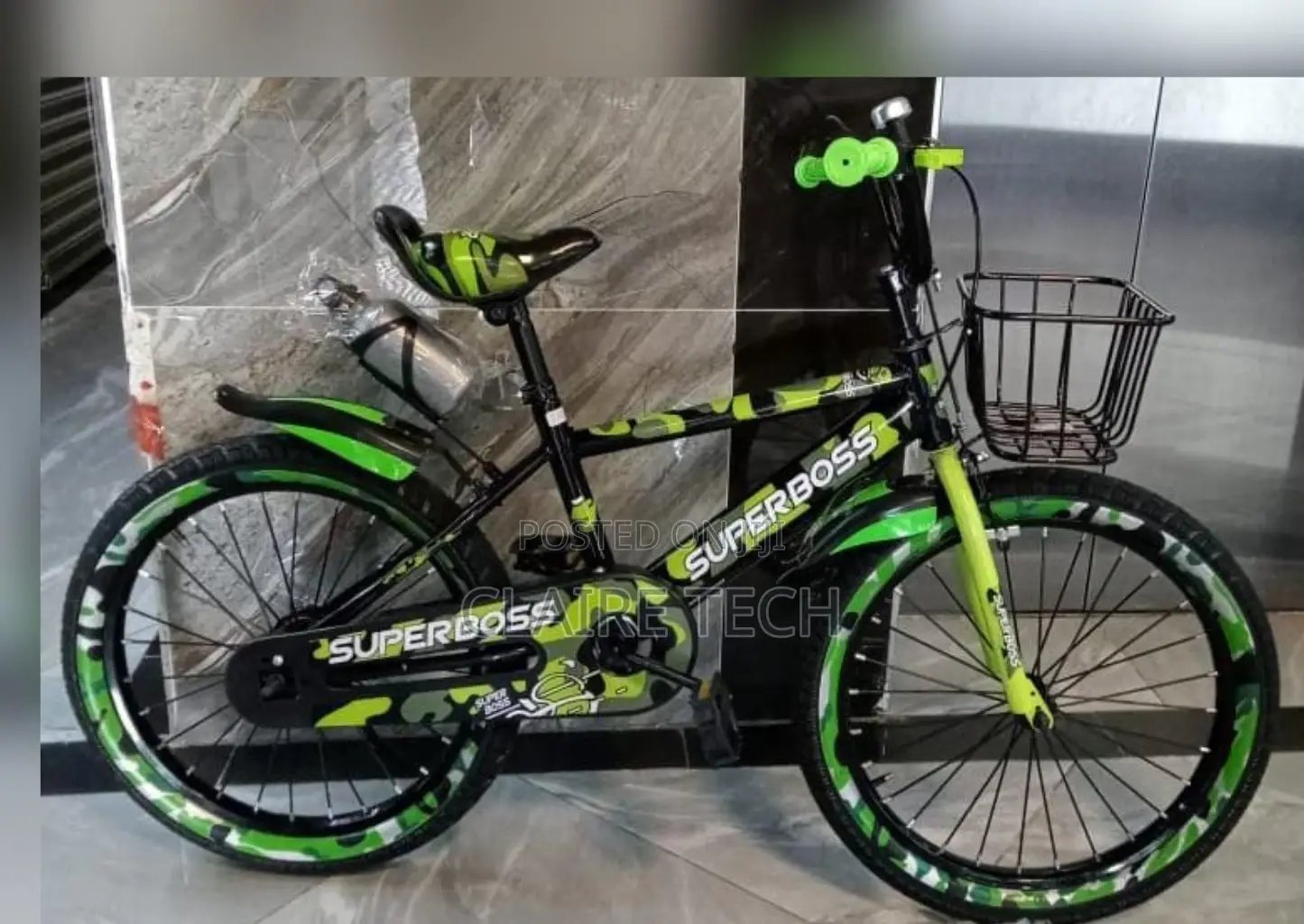 Green Size 20 Bike Super Boss Brand