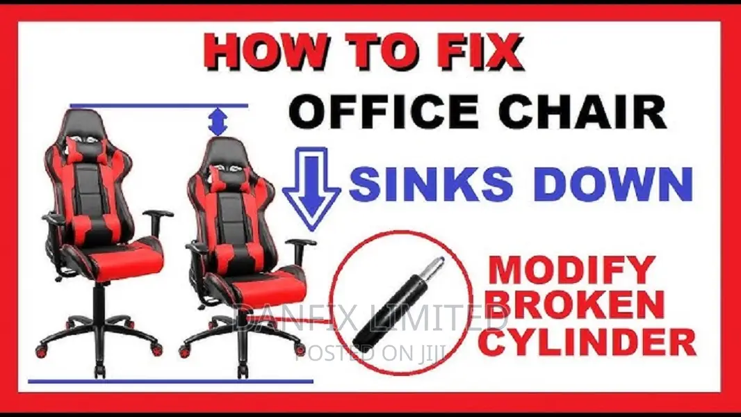 Sinking Office Chair Repair