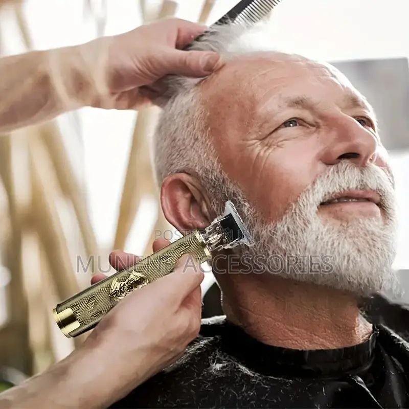 Pro Rechargeable Hair Smart Trimmer Clipper Men Vintage T9