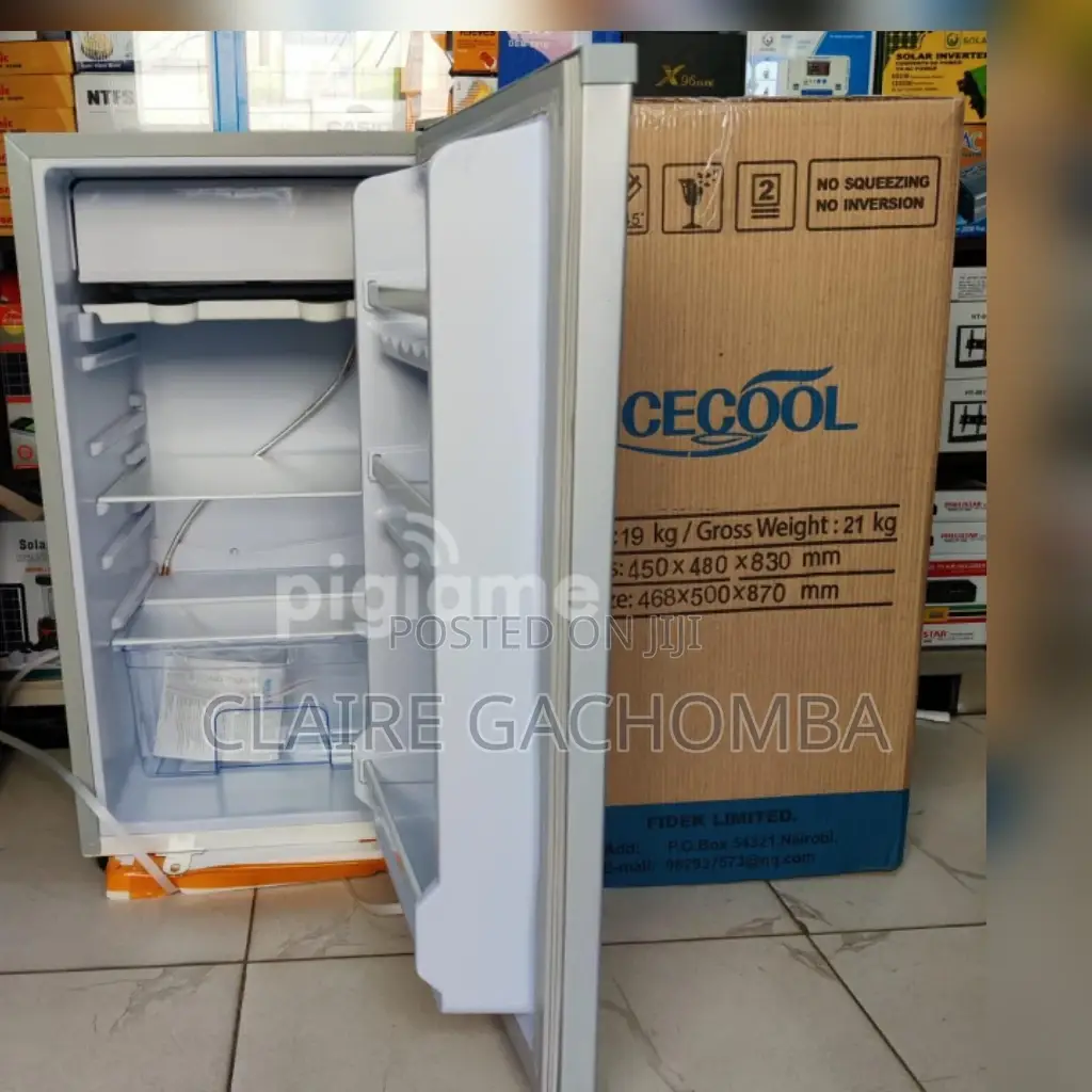 Silver Icecool 90 Litres Single Door Fridge