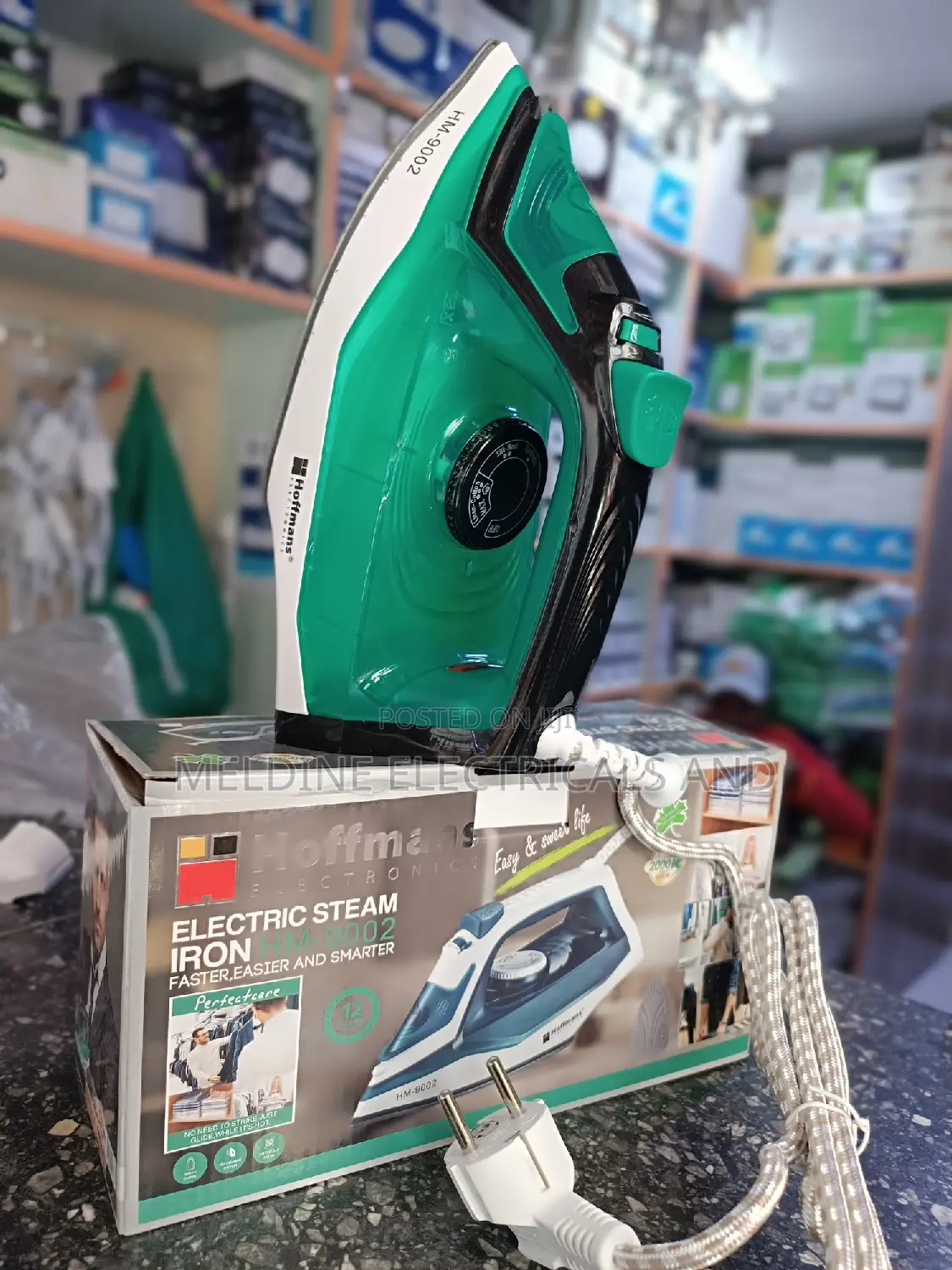 Steam Iron Box Hoffman