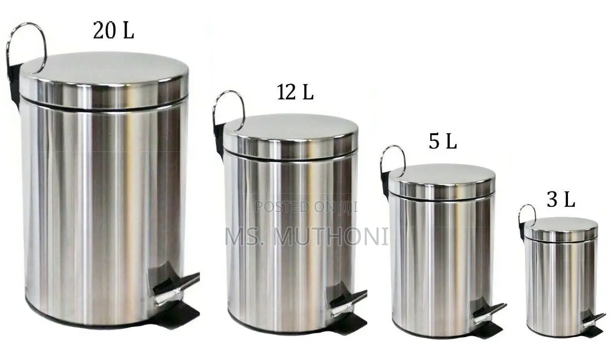 Stainless Steel Heavy Duty Pedal Bin Now Available,