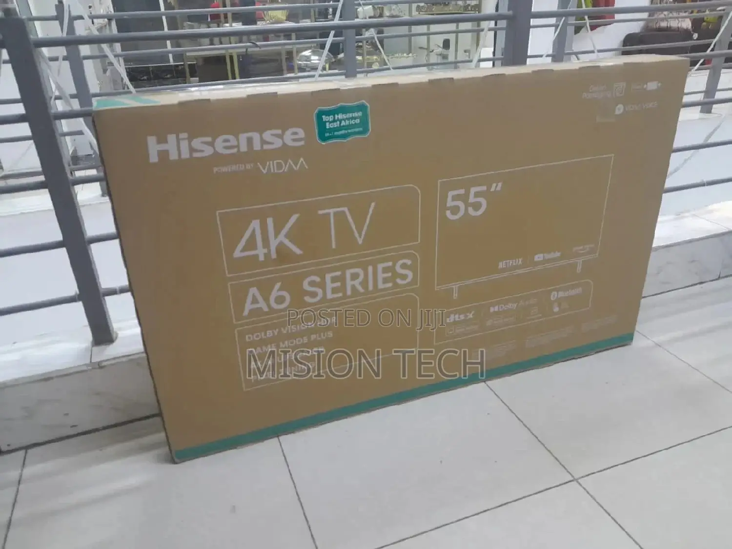 Hisense 55′′ 55a6 Series Smart Uhd Tv ''
