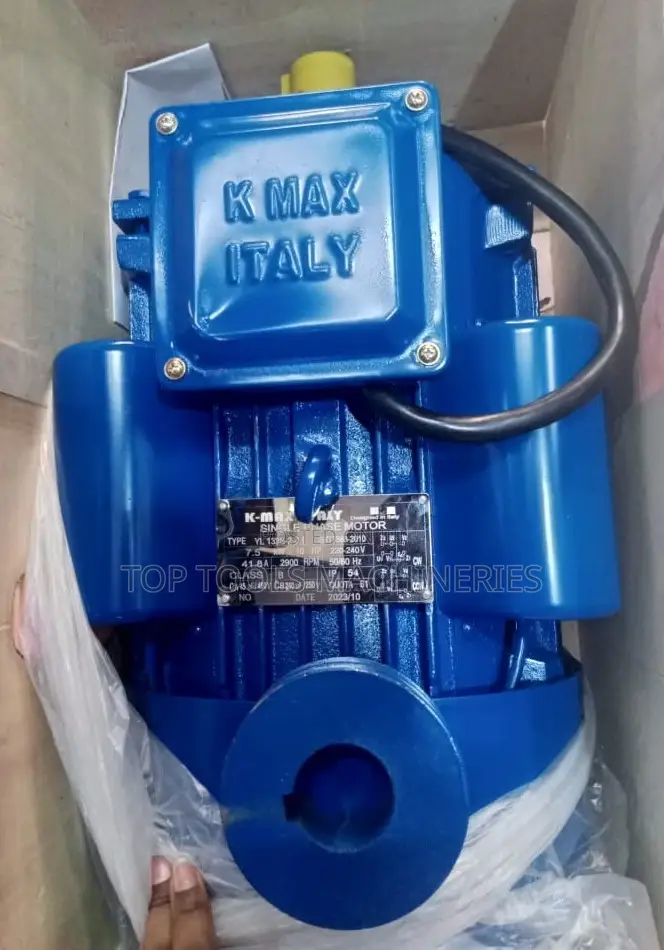 10 Hp Kmax Italy Single Phase Motor
