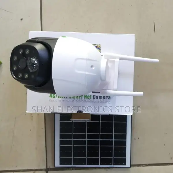 V380 10x Zoom Double-Lens 4g Sim-Card Solar Power Batterycam