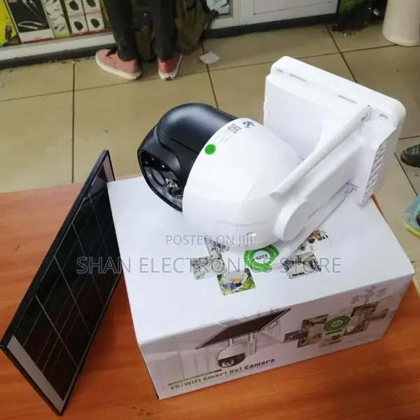 Solar Camera,3 Mp-4g Solar Powered Surveillance Camera