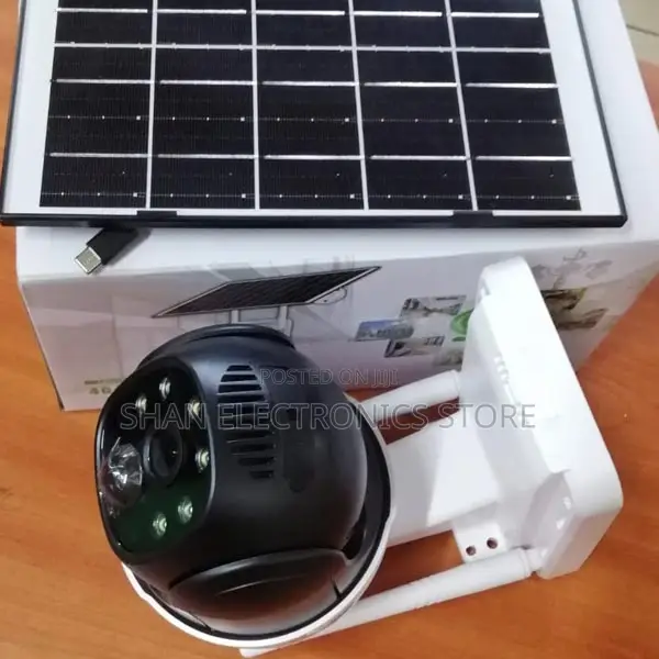 V380 Pro Outdoor,Solar' Power CCTV 4g Ip PTZ Camera 2mp'