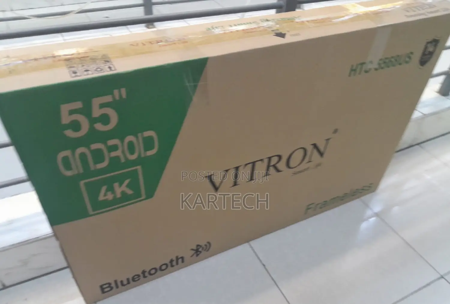 Vitron 55" Smart Android Tv With Bluetooth