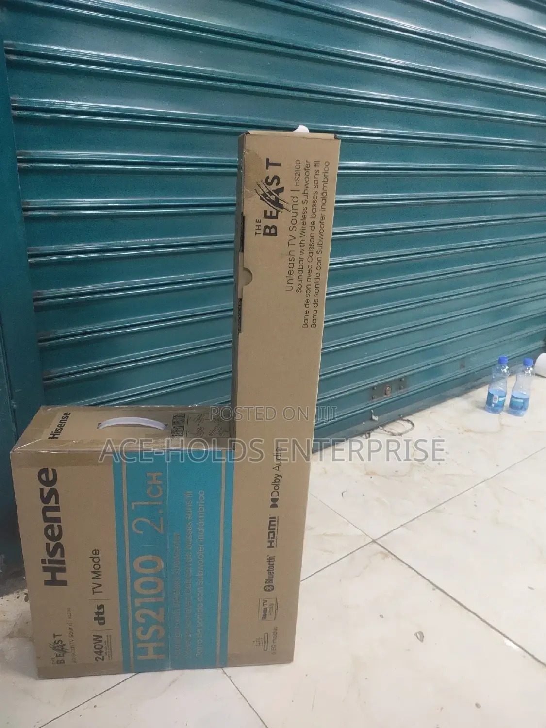 The Beast - Hs2100 Hisense Wireless Soundbar Speaker System