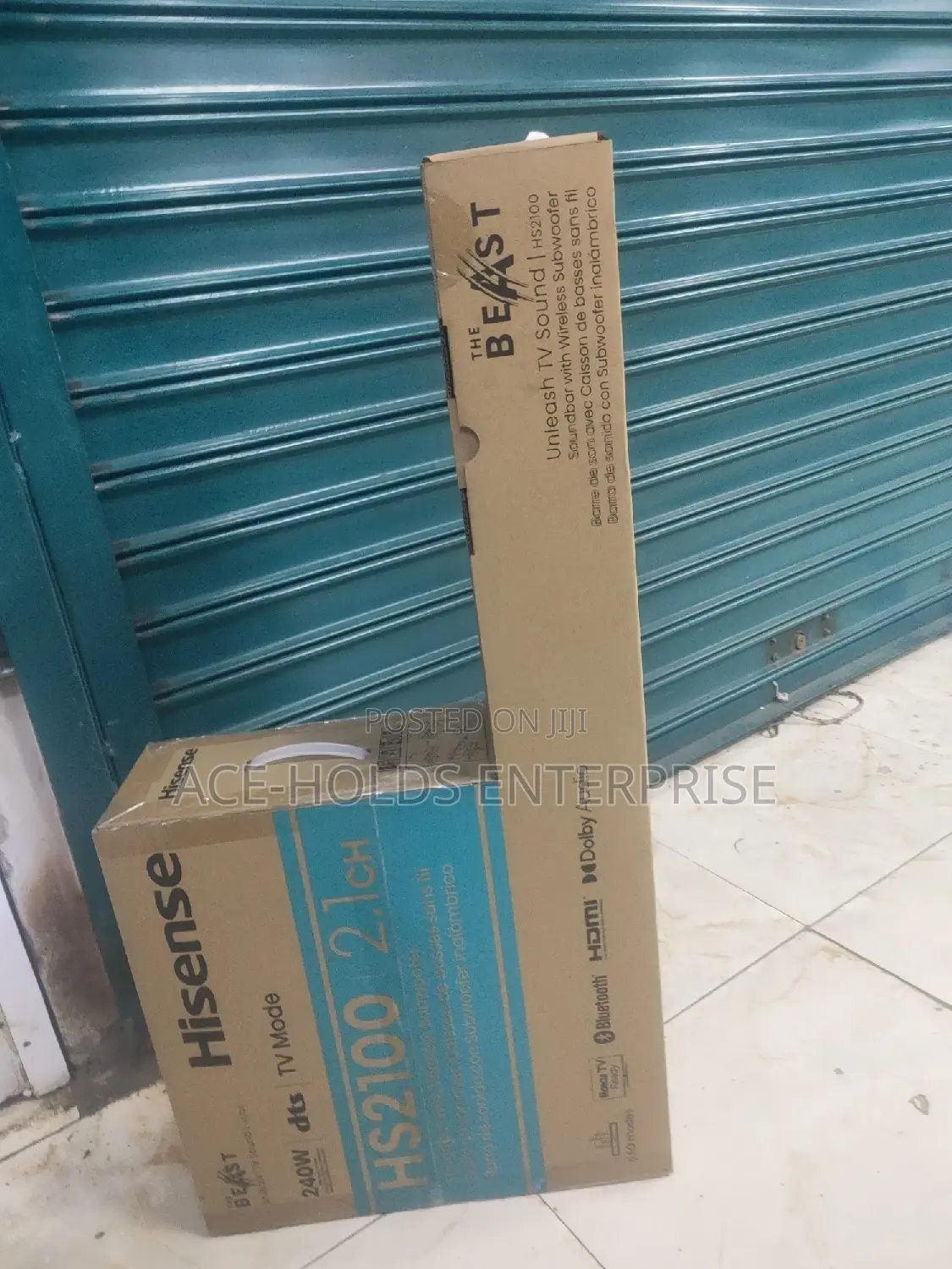 The Beast - Hs2100 Hisense Wireless Soundbar Speaker System
