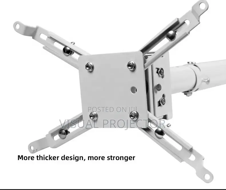 Universal Projector Ceiling Mount 1m Adjustable Aluminum