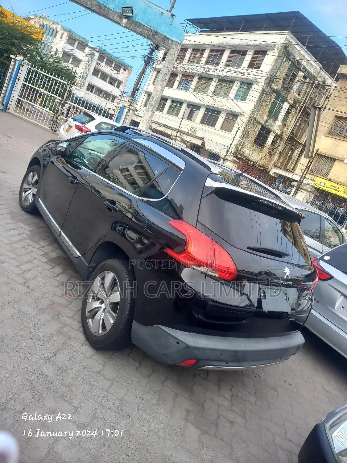 Peugeot 2008 2017 Black
