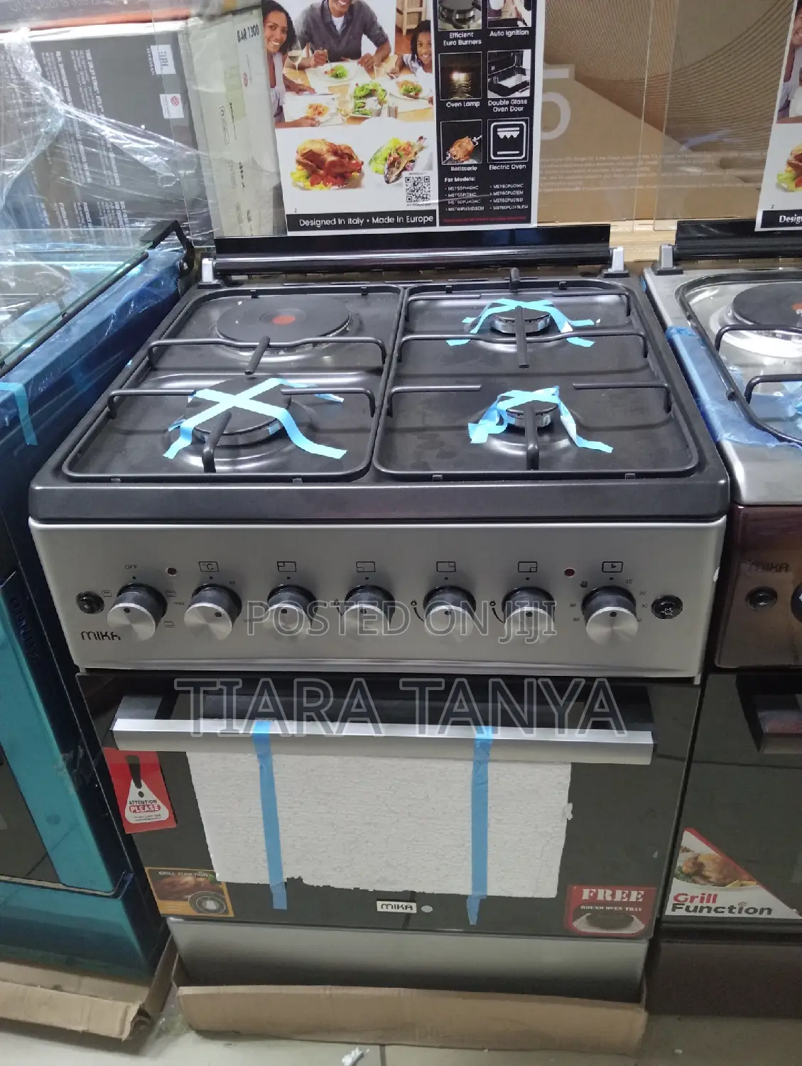 3gas and 1 Electric 60x60 Mika Cooker