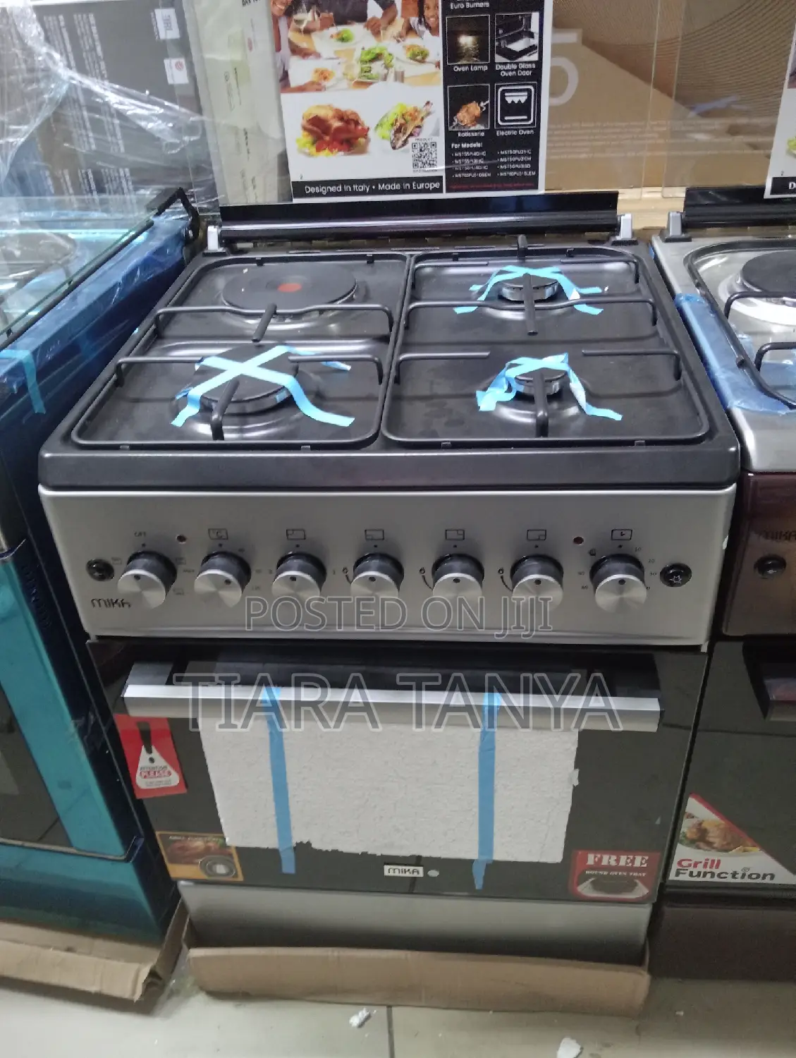 3gas and 1 Electric 60x60 Mika Cooker