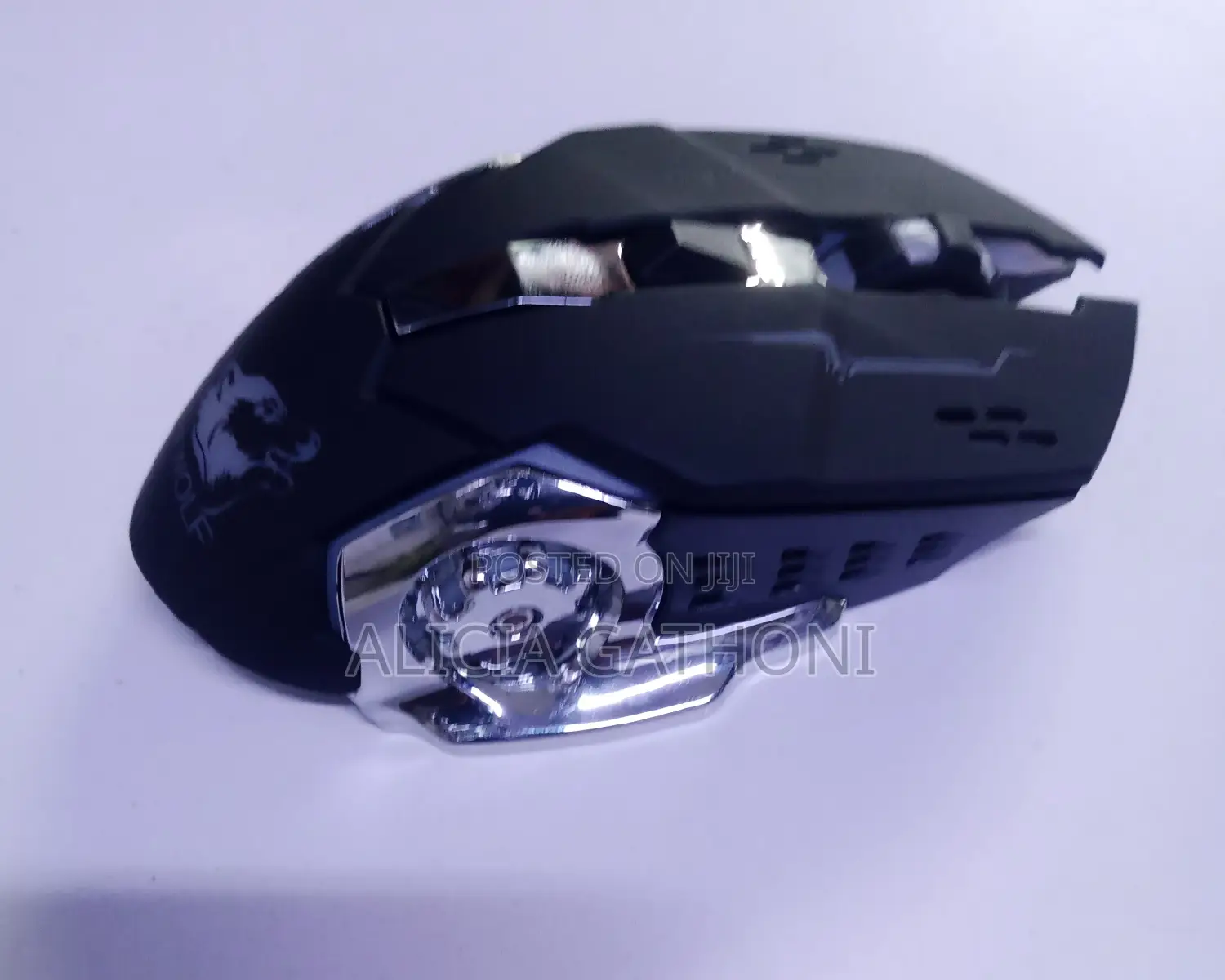 Free Wolf Gaming Mouse With RGB