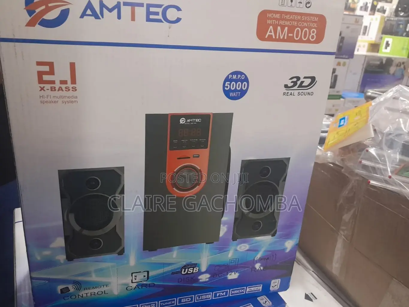 Amtec 008 Woofer 2.1CH Sound System