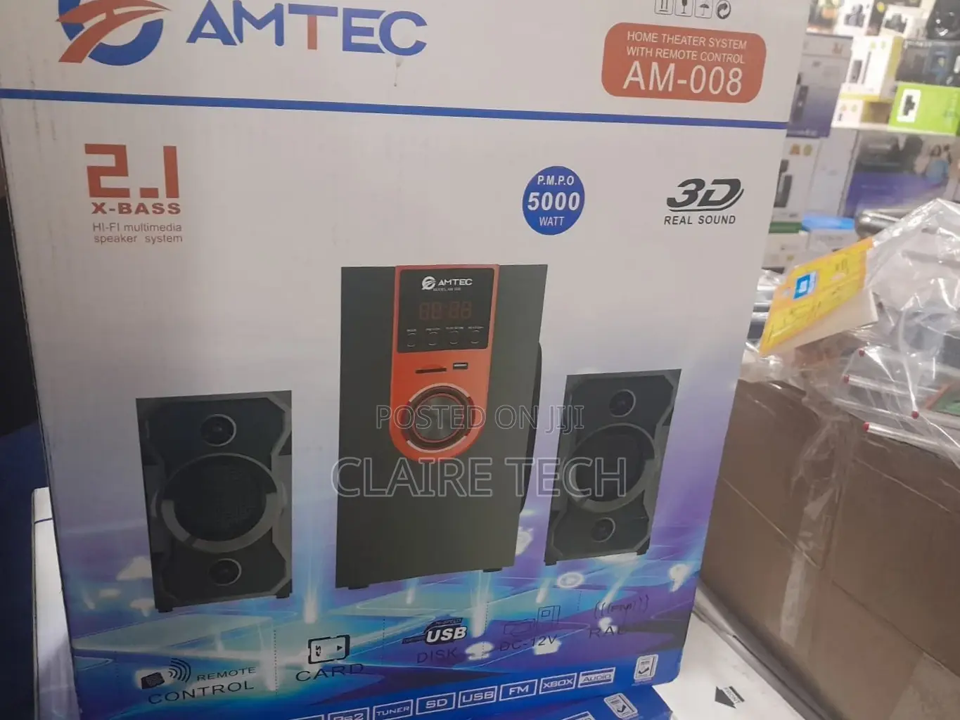 Amtec 008 Woofer 2.1CH Sound System