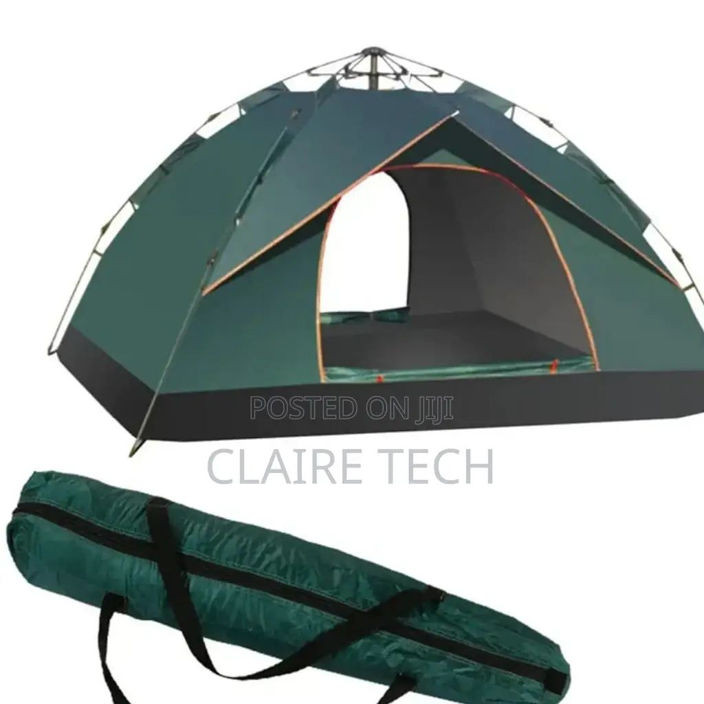 Jungle Green Outdoor Camping Tent for 2-4 People