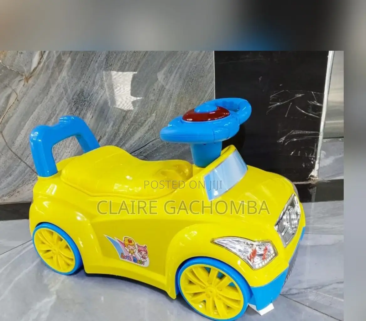 Yellow Car Fancy Potty