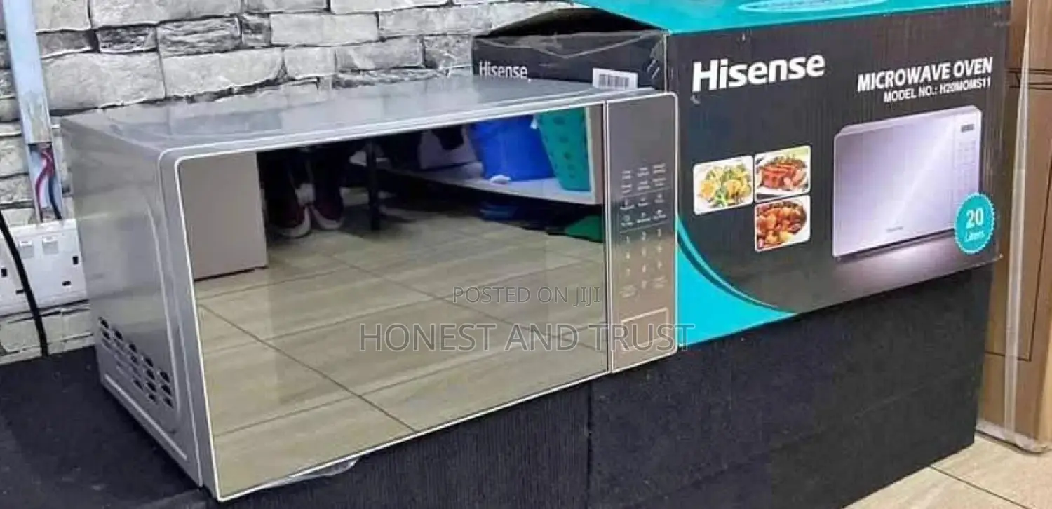 Hisense Microwave
20 LTRS 
Available
Black or Silver