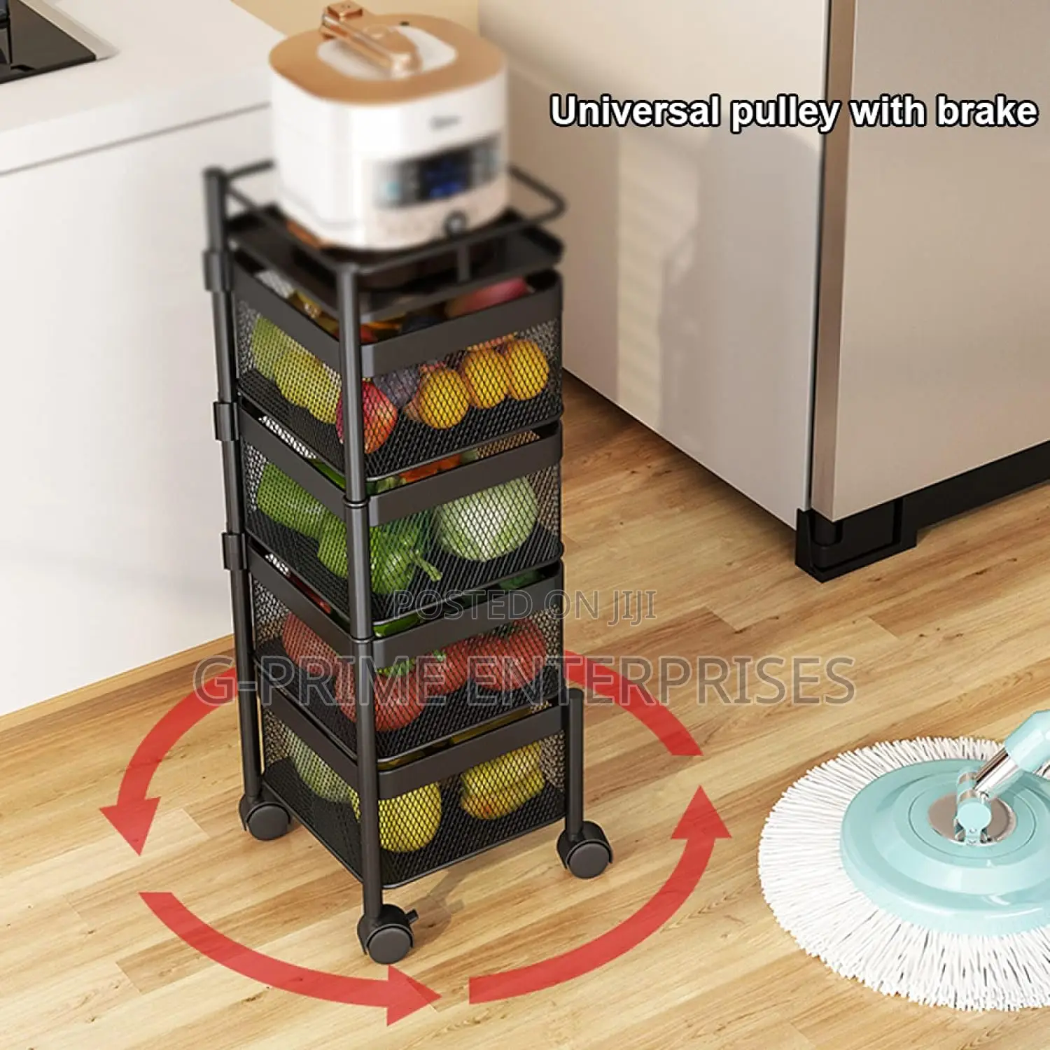 Kitchen Rotating Rack