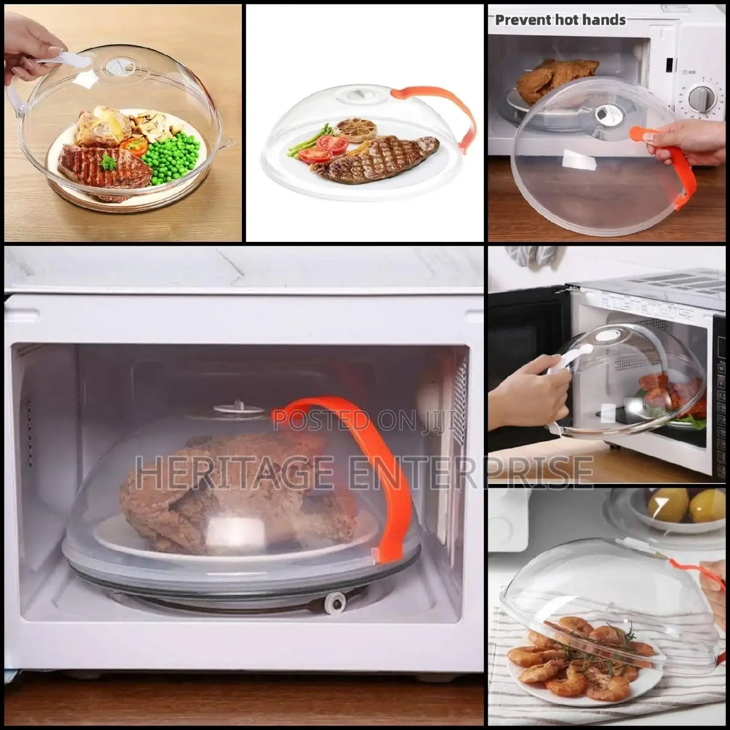 Microwave Food Cover With a Handle Now Available