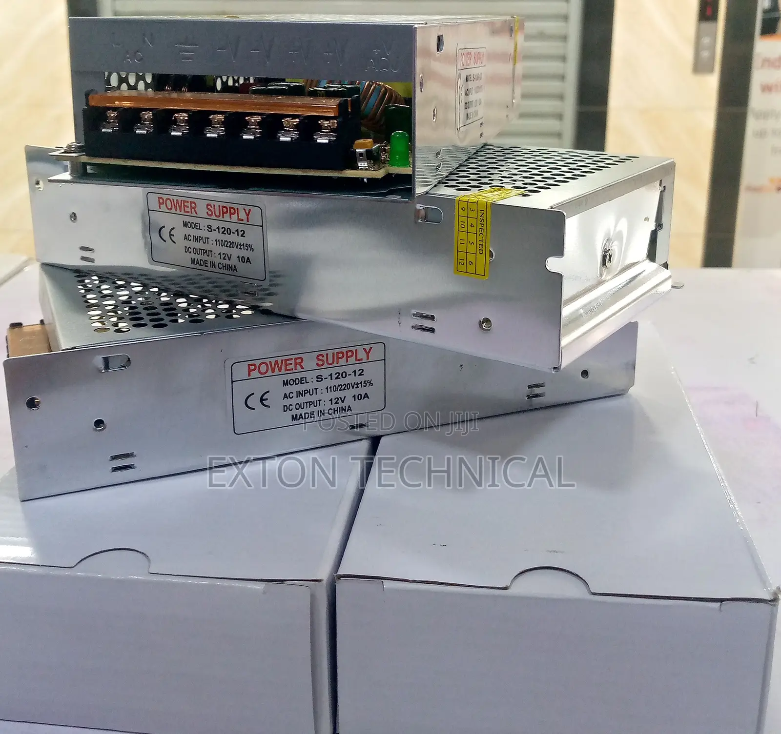 CCTV Power Supply 12V 10A (Open)