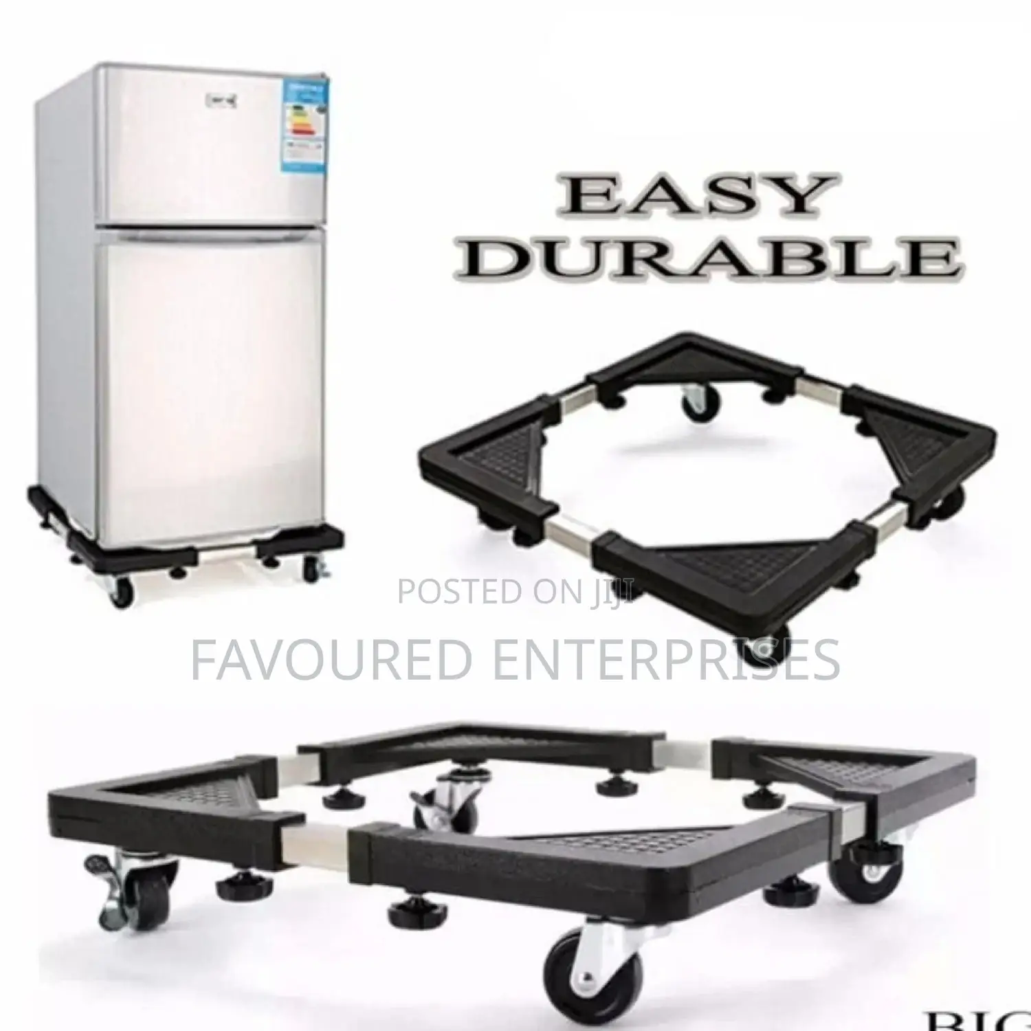 Big Adjustable Washing Machine / Fridge Mover Stand/Trolley