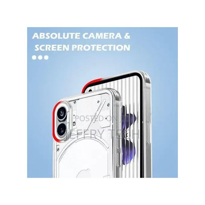 Clear Case Shock Absorbing Case for Nothing Phone 1