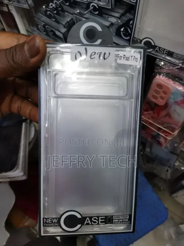 KIOMY Google Pixel 7 Pro Case Diamond Clear With Hybrid Anti