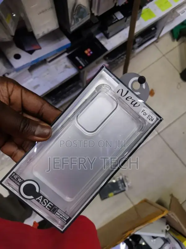 Lion Crystal Clear Case for Samsung Galaxy S24 Series