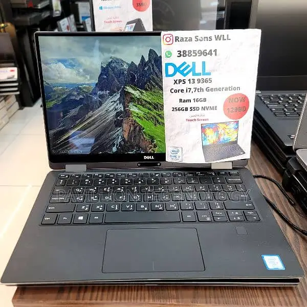 Laptop Dell XPS 13 9365 16GB Intel Core I7 SSD 512GB
