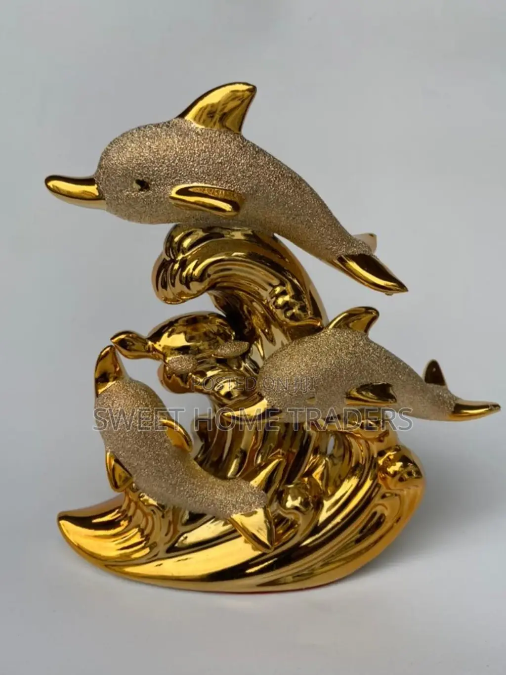 Gold Dolphine Decor