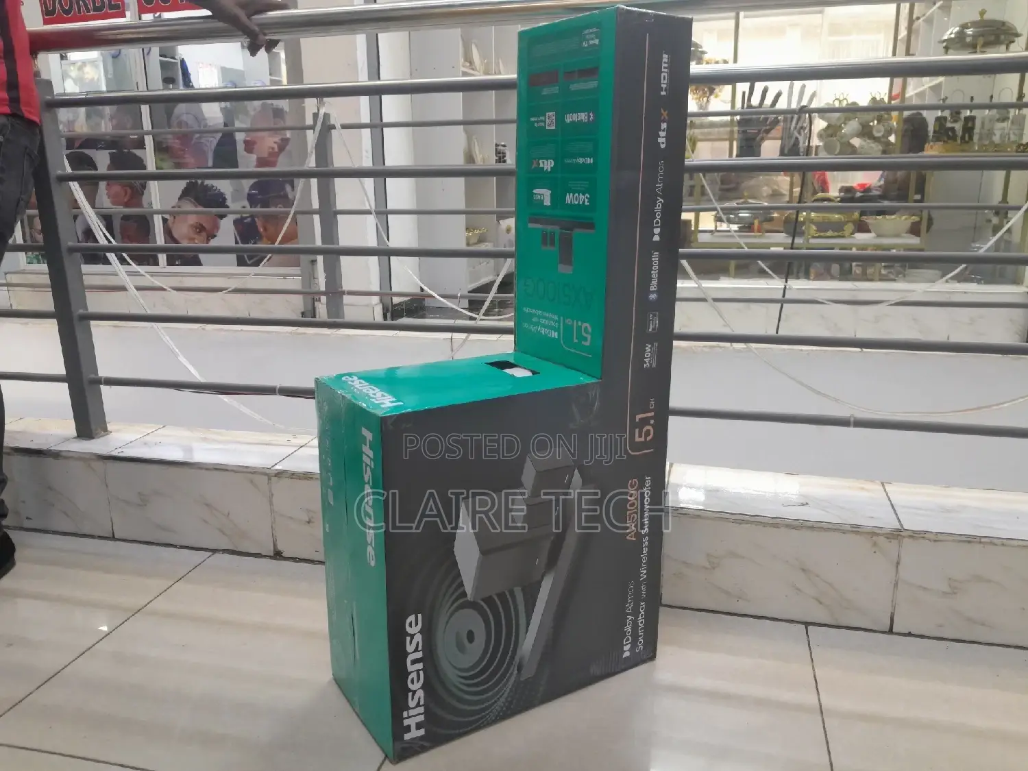 Hisense Soundbar AX5100G 340watts New