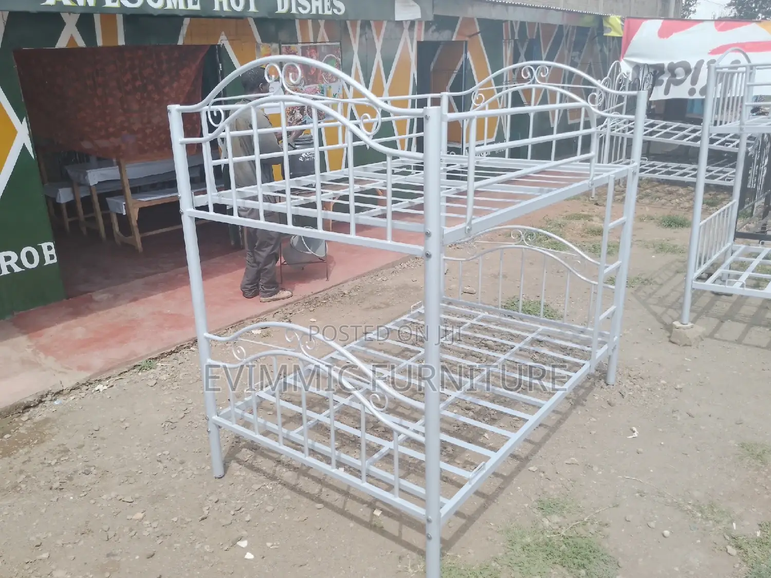 Bunk Beds With Guard Rails Size 3.5 X 6