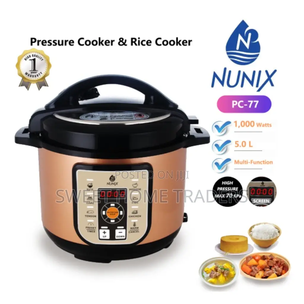 PC77 Electric Pressure Cooker 