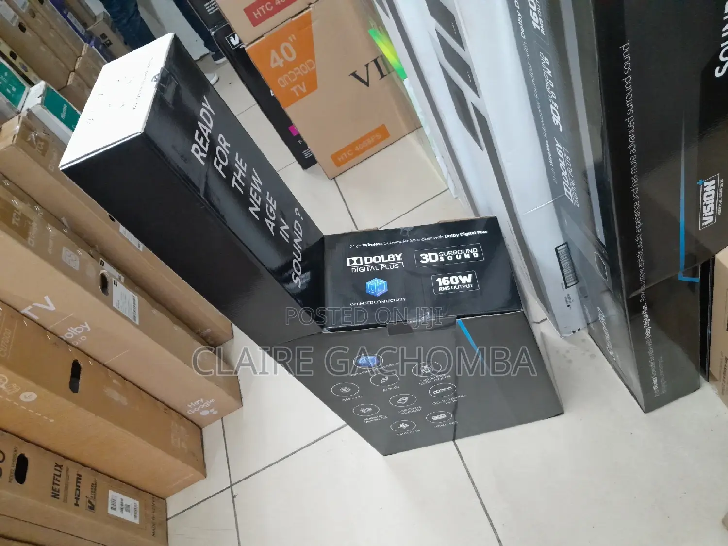 Vision Plus Sound Bar, Bluetooth, Dolby Audio Vp-2120sb