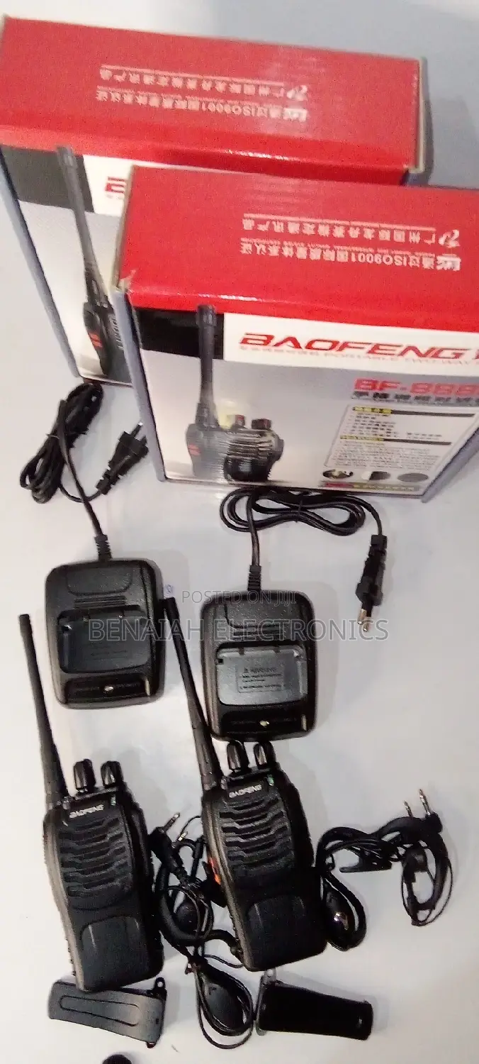 Bf Hot 888s Dual Band Ham Walkie Talkie Radio.