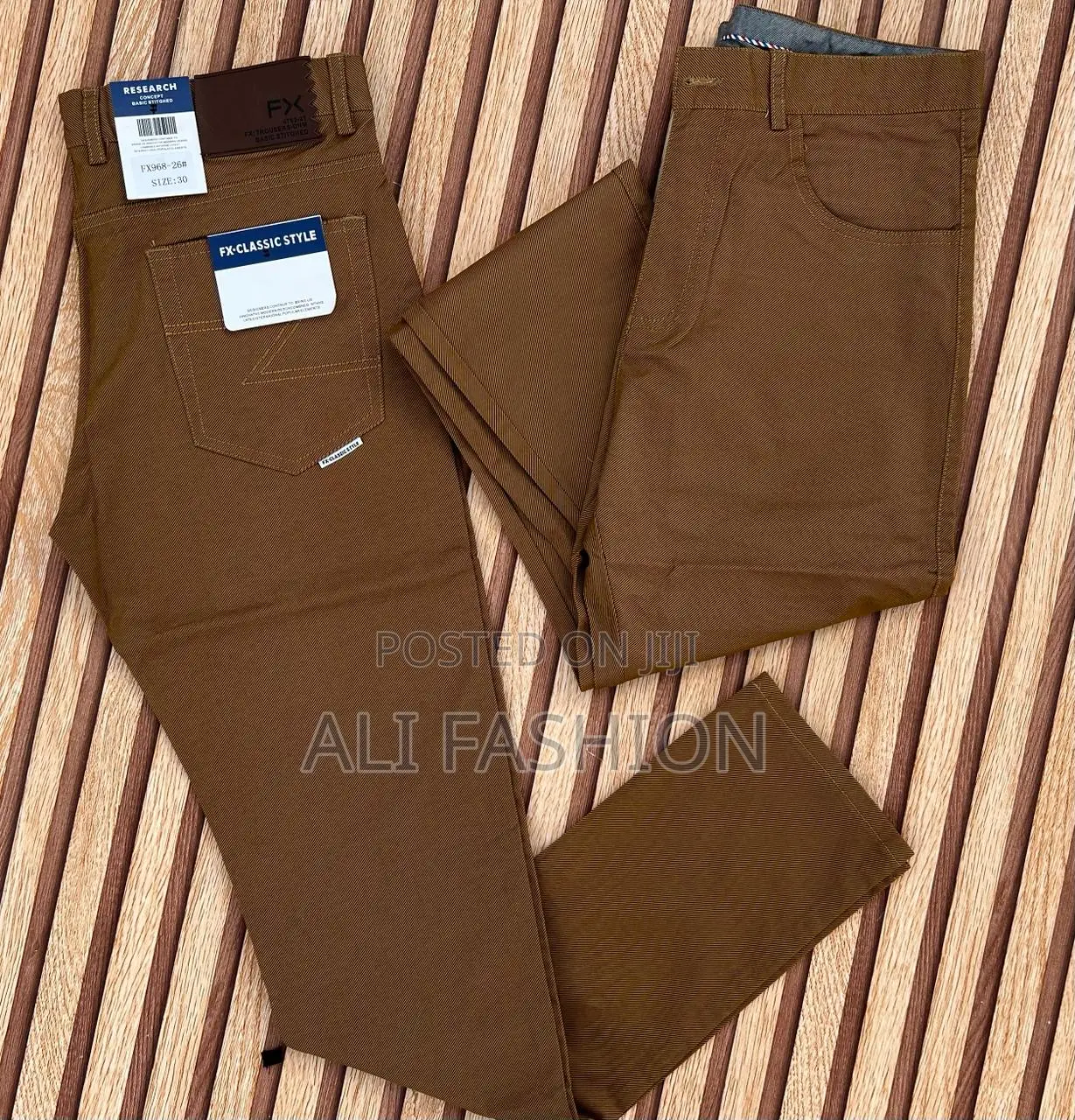 Hard Khaki Trousers for Men