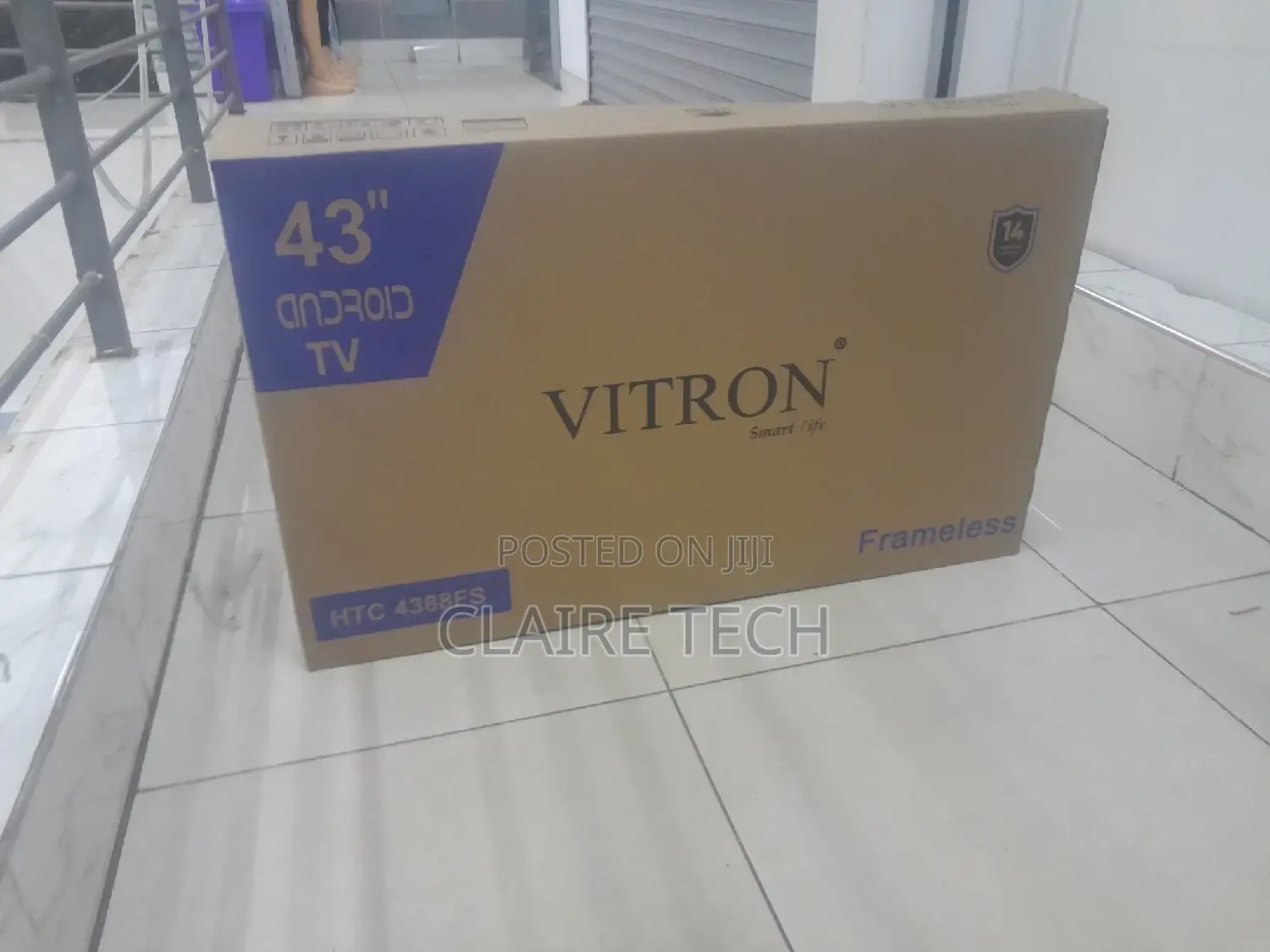 Vitron 43 Inches Smart Android TV With Bluetooth