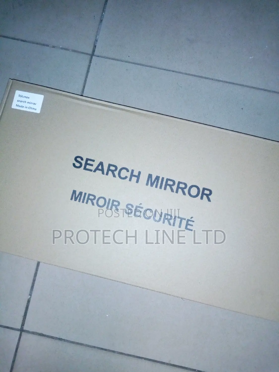 Security Under Search Vehicle Mirror