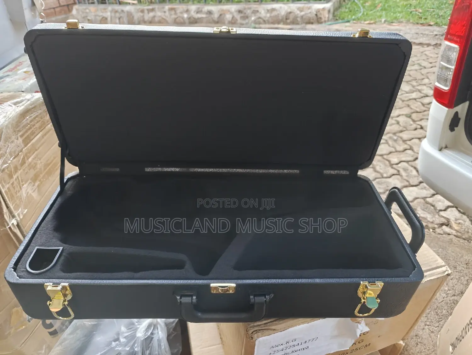 Leather Alto Sax Case