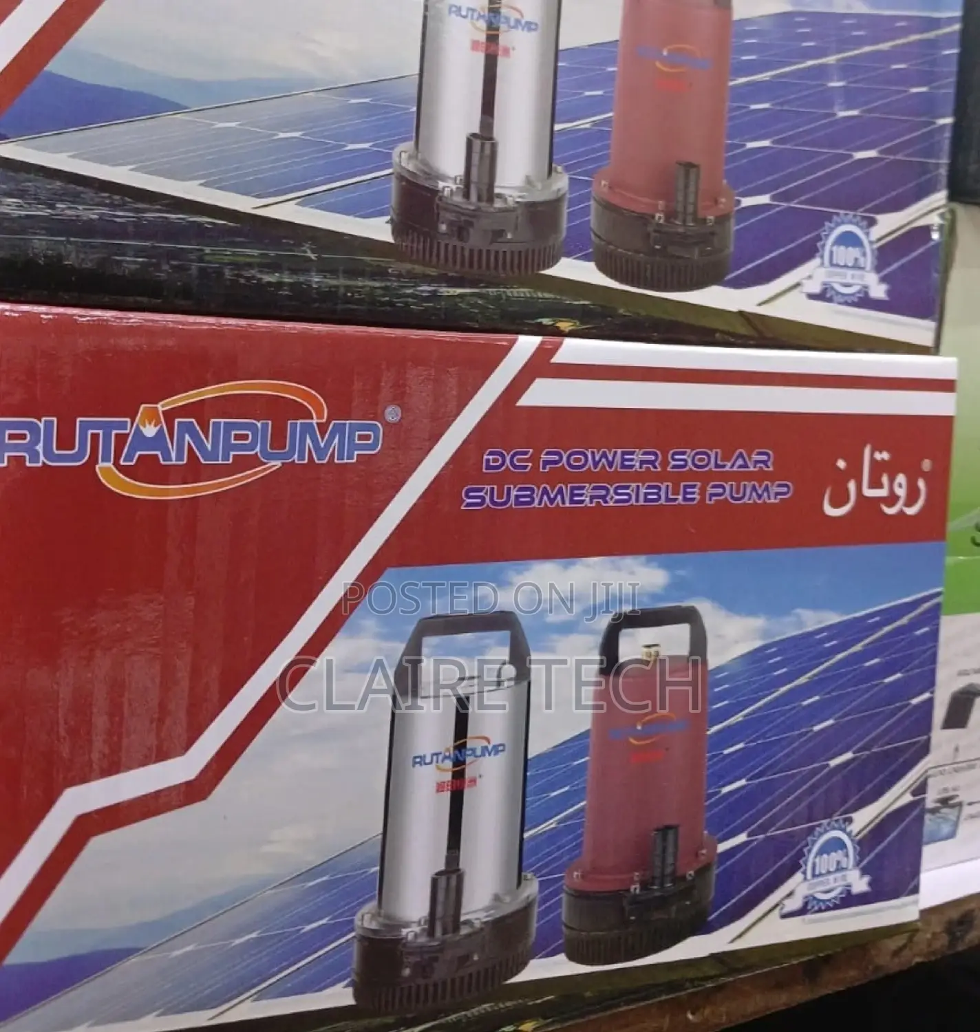 Dc Power Solar Submersible Pump Rutanpump