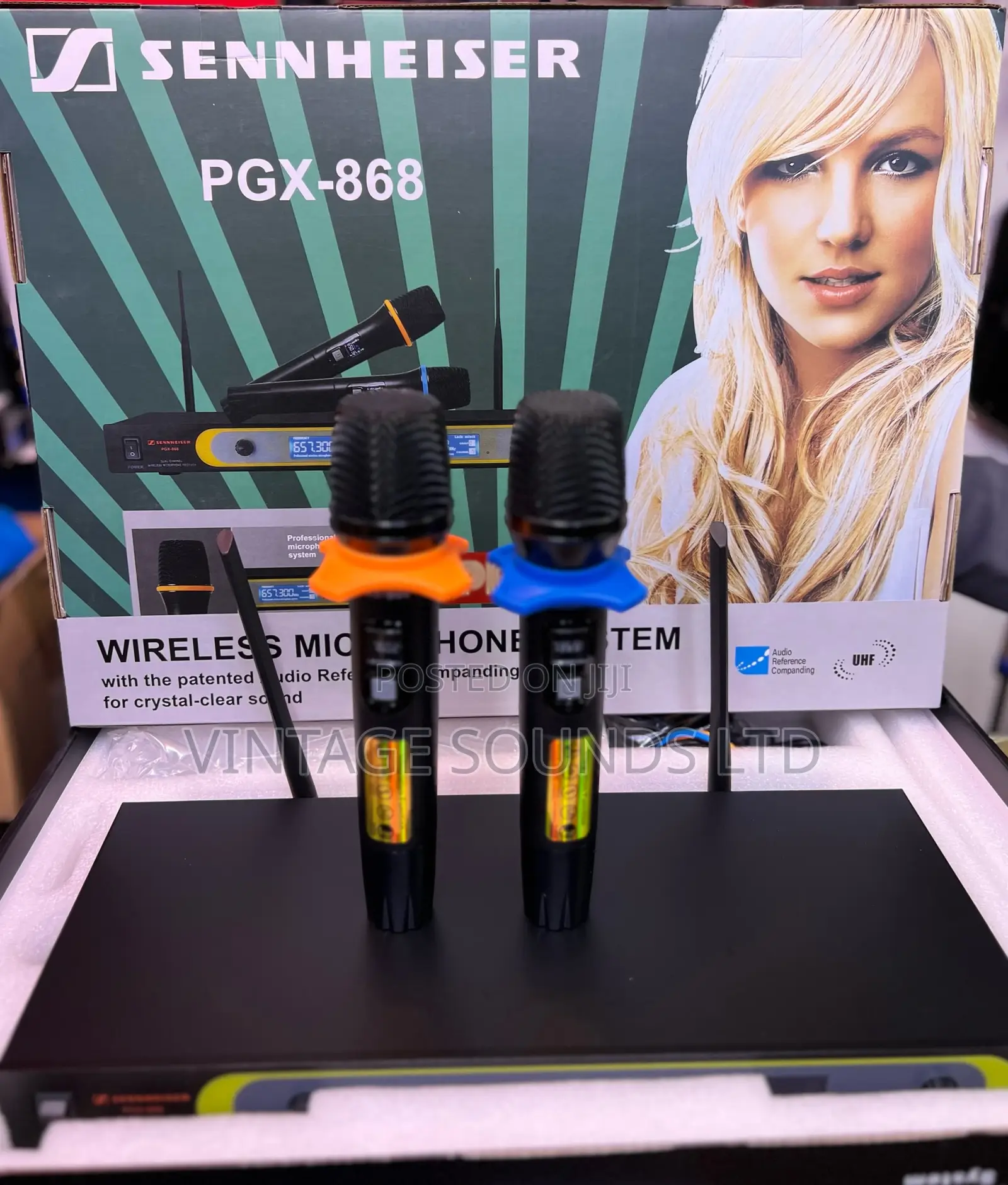 Senheiser PGX-868 Uhf Digital Wireless Microphones
