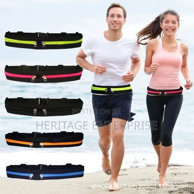 Waist Bag Water Proof Fitness Waist Band Can Be Adjust