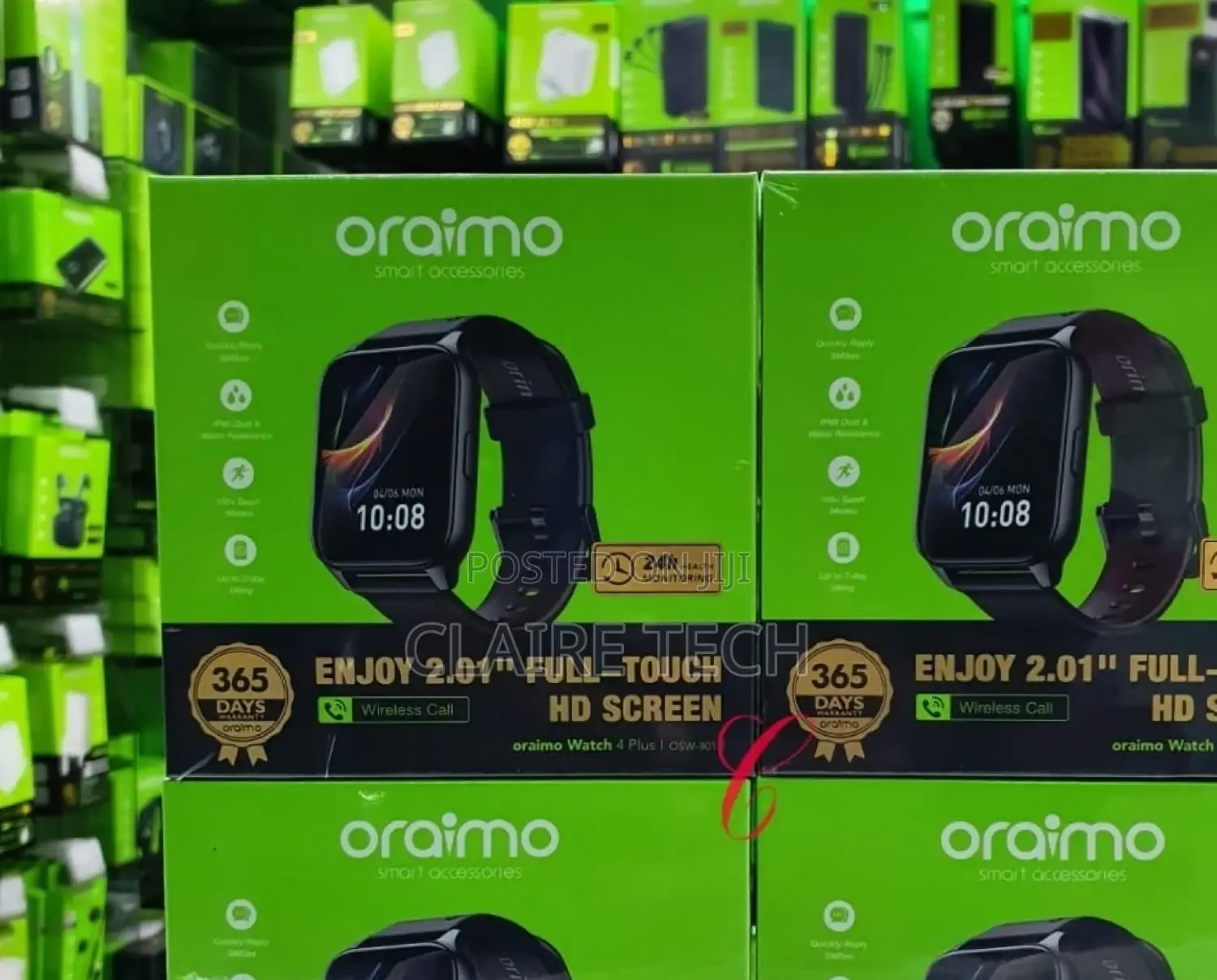 Oraimo Watch 4 Plus OSW-801 Smart Watch That Makes Calls