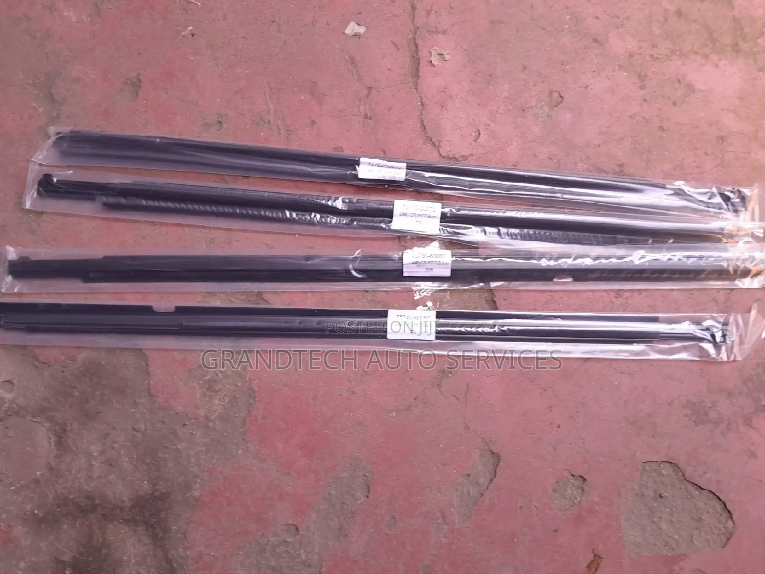 Landcruiser 200 Series Black Weather Stripes